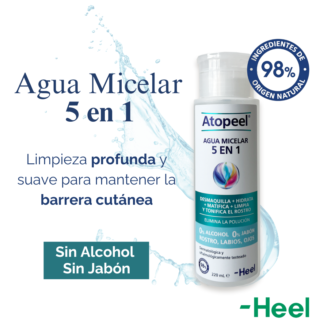 AGUA MICELAR 5 EN 1 ATOPEEL